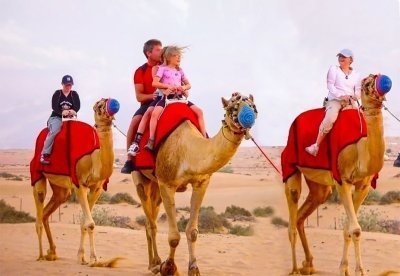 Desert Safari Dubai - Dune Bashing, Camel Ride, Sand Surfing