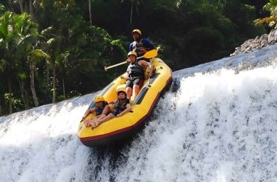 Telaga Waja White Water Rafting - With No Step or Stair