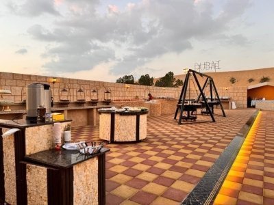 Premium Evening Desert Safari with Live Shows camel ride and sandboard