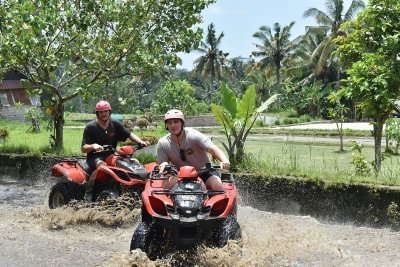 Bali Quad Bike  With Tunnel & Waterfall Tour all inclusive
