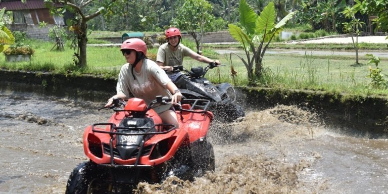 Bali Quad Bike  With Tunnel & Waterfall Tour all inclusive