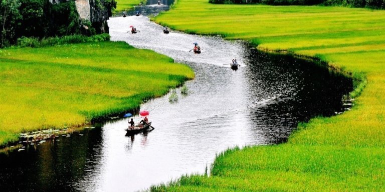 Hoa Lu Temple - Tam Coc Boat Trip - Mua Cave trekking Day Trip