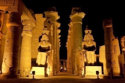 SOUND & LIGHT SHOW AT KARNAK TEMPLE IN LUXOR