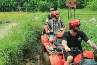 Bali jungle ATV Ride and Ubud Ayung River Rafting All Inclusive