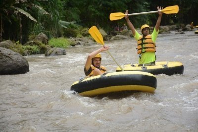 Bali WOS River Tubing : Hidden Canyon & Waterfall