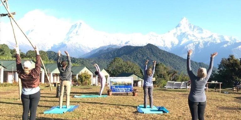 Yoga and Wellness Retreat Hike