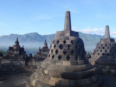 Borobudur Climb to The Top and Prambanan Tour With Ticket