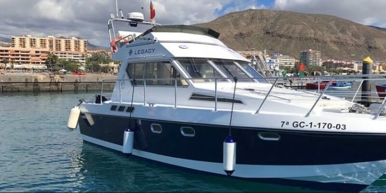 Mandarina Lounge Boat Charter Tenerife