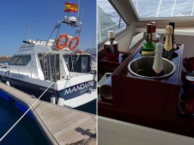 Mandarina Lounge Boat Charter Tenerife