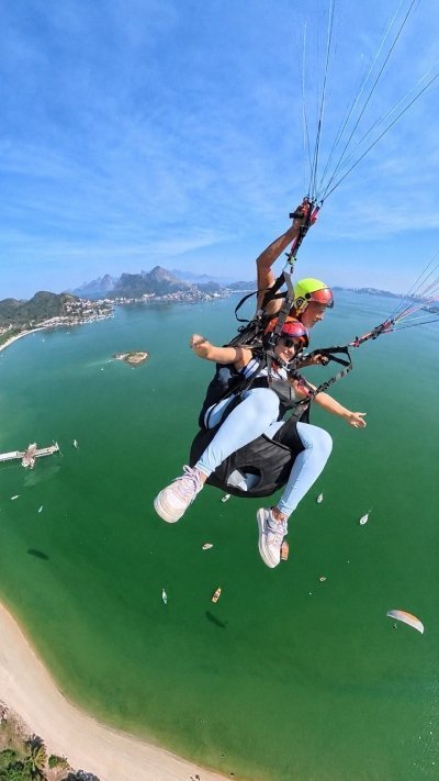 Paragliding best view of Rio de Janeiro - Niteroi