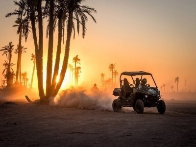 Explore Marrakech with a Quad Bike Tour to Palm Oasis , Jbilat Desert