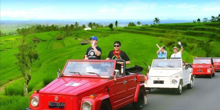 Jatiluwih VW Safari Bali Tour - Volkswagen Classic Car Trip