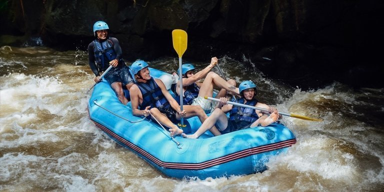 Bali's Ayung Rapids White Water Rafting Escapade