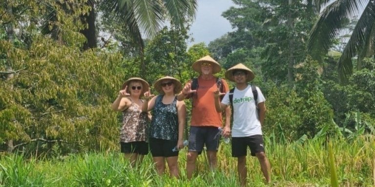 Walking Tour on Rice Terraces and Explore Benang Kelambu Waterfalls