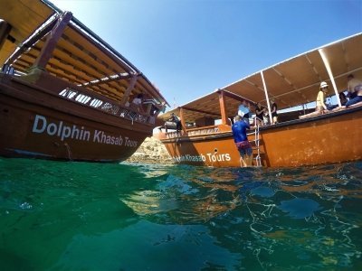 Full day dhow cruise to the fjords of Musandam