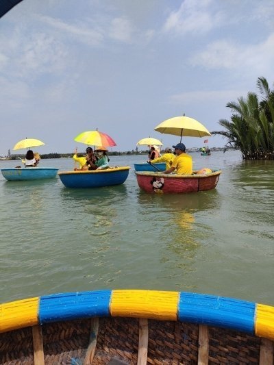 Hoi An Basket Boat Ride in the Water Coconut Forest