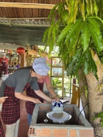 From Hoi An: Market Tour, Basket Boat Ride and Cooking Class