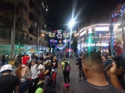 Medellin Christmas lights tour