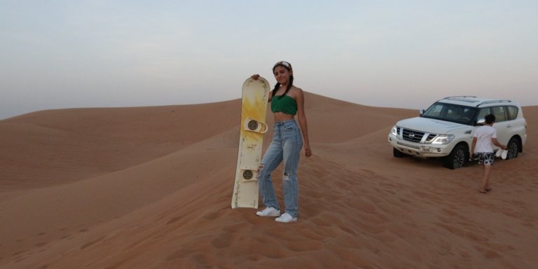 Evening Desert Safari without dinner 4 hour private tour