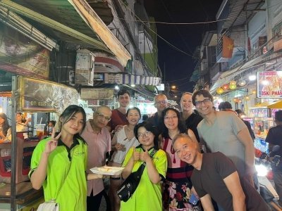 Saigon Night Walking Street Food Tour