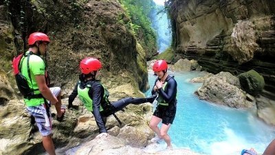 Oslob Whaleshark Watching and Kawasan Falls Canyoneering