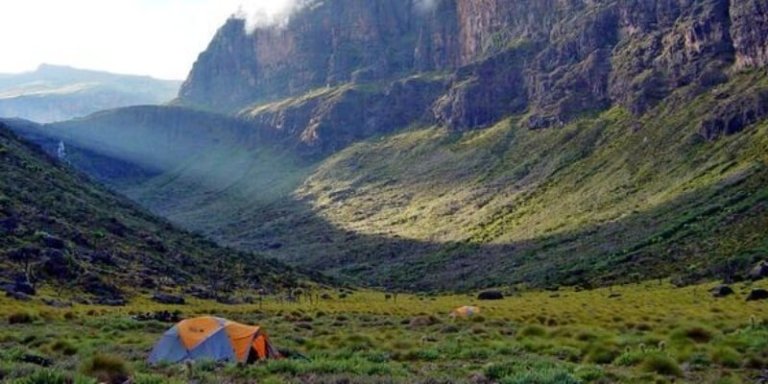 Mount Kenya Climbing via Sirimon & Naro Moru Route - 5 Days
