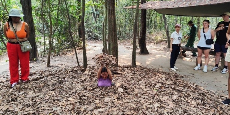 Cu Chi Tunnel Half Day | Option: Small Group | Real Shooting Gun