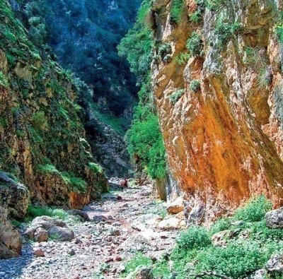 Amazing Imbros Gorge from Chania