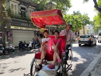 HANOI: OLD QUARTER TRISHAW CYCLO TOUR 1 HOUR