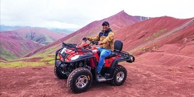 From Cusco: Rainbow Mountain and Red Valley ATV Tour.