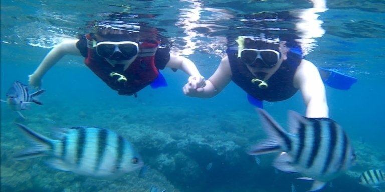 Bali Blue Lagon Snorkeling & Waterfall Tour