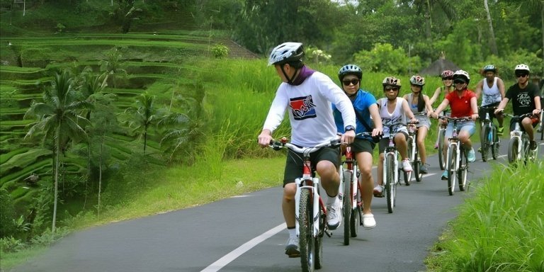 Bali Cycling and Tanah Lot Tour Packages