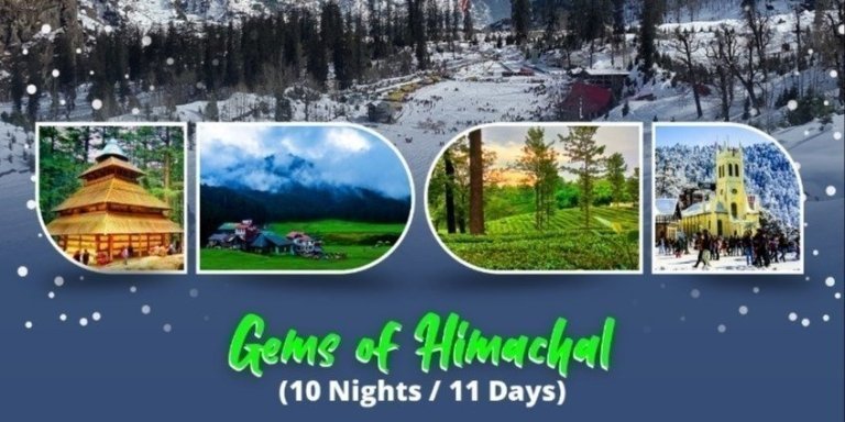Gems of Himachal Package(10Nights) from Chandigarh