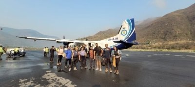 EBC Trek and Helicopter Return