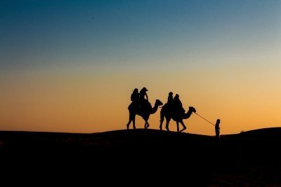 Qatar Doha Desert Safari Private Tour: Camel Ride, Sandboarding, more
