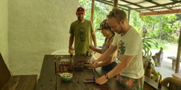 From forest to the Table: Cacao tour + Chocolate making class