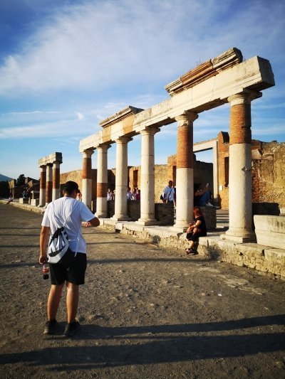 Pompei park from Sorrento guided+transfer