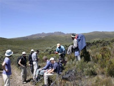 Climbing Mt Kenya