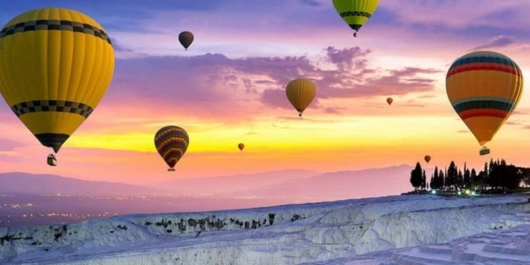 Pamukkale Hot Air Balloon flight