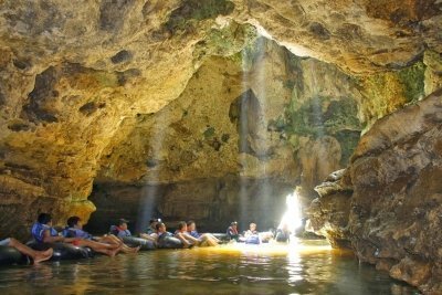 Yogyakarta : jomblang cave and pindul cave adventure tour
