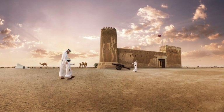 Doha: Private North Qatar Tour, Zubarah Fort, Purple Island, Mangroves