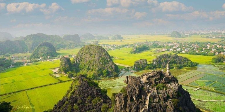 Hoa Lu - Tam Coc - Biking - Buffet Lunch With Transfer