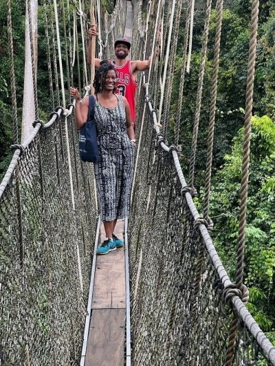 Elmina castle and kakum canopy walk