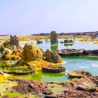 5 Days Danakil  depression, active volcano