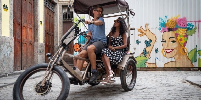 Rio's Historic Heart: Pedicab Adventure