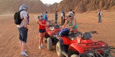 1 HOUR ATV QUAD BIKE RIDE AT DAHAB
