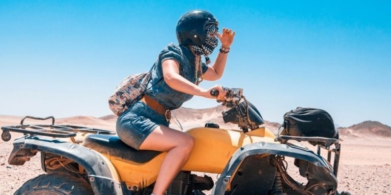 Sharm El Sheikh: ATV, Camel Ride with BBQ Dinner and Show